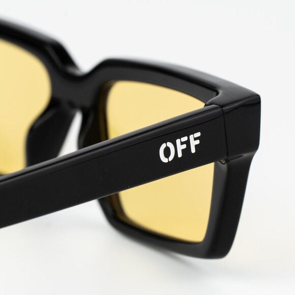 Off-White WARREN Women Sunglasses Black Yellow Square OERI13A WARREN 1018 main image 5
